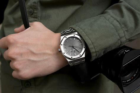 ap silver black face|A Week On The Wrist: The Audemars Piguet Royal Oak Ref..